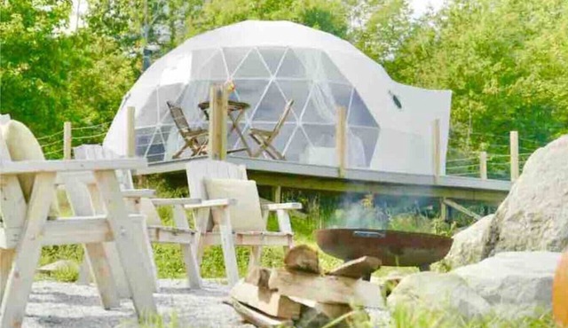 Come Spring Farm Glamping Dome 2
