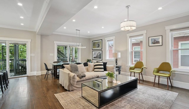 Contemporary Boston Duplex | Near the T