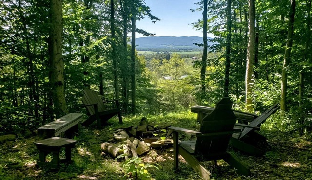 Country Mile - 43 Promised Land Road Country Mile - Hot Tub, Mountain View, Gas Fireplace, Short Drive to Two Ski Resorts & Two State Parks