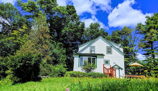Cozy 3BR Vermont Artistic Retreat w/Trails