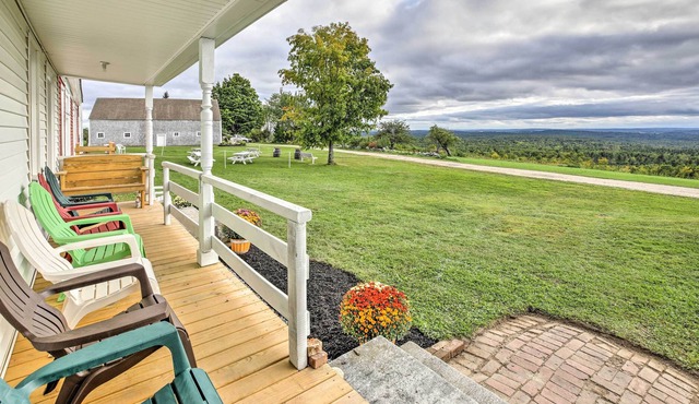 Cozy Home w/ Vineyard, Working Farm & Fall Foliage