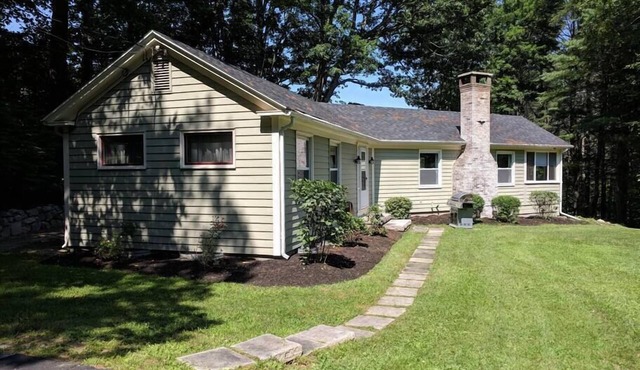 Custom house overlooking Berry Pond