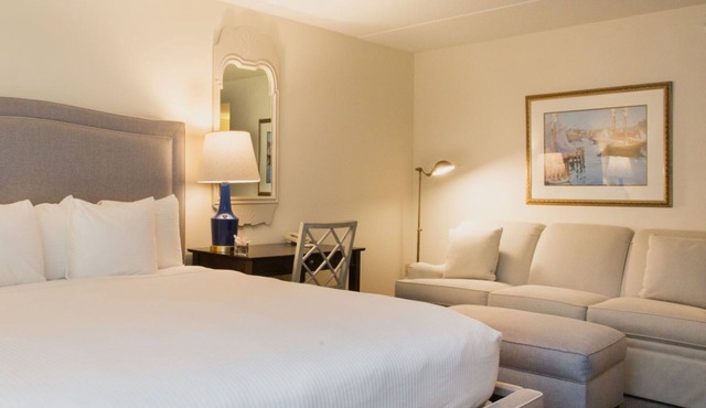 Deluxe King Room | Sleeper Sofa & Marble Bath