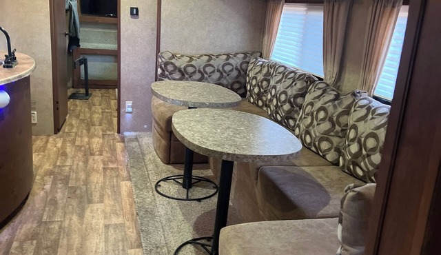 Deluxe Rental Trailer within Strawberry Park Resort Campground