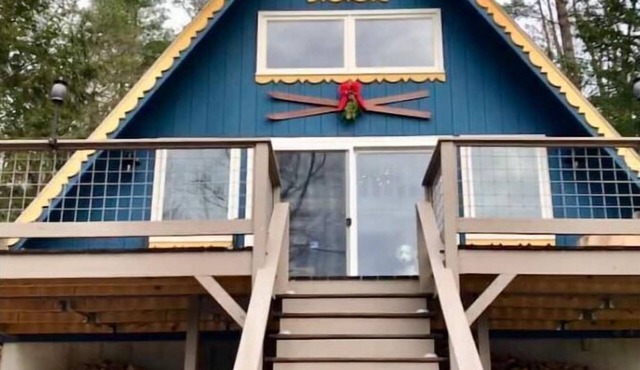 Direct Waterfront, Year-Round, A-Frame Cabin