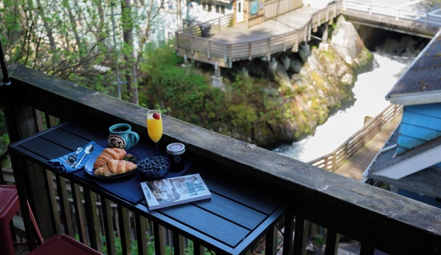 Directly Above the Salmon Ladder-Unmatched Views & Convenience