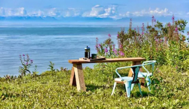 Discover Kenai: Glacier View Waterfront Cottage 1BR/1BA