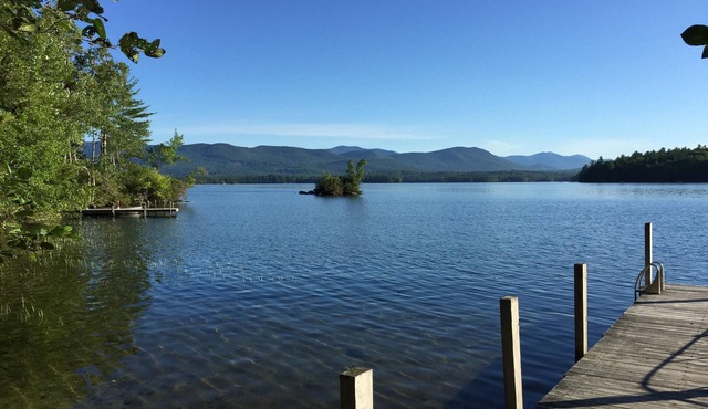 Enjoy Beautiful Squam Lake From This Charming Cabin , Setting For On Golden Pond
