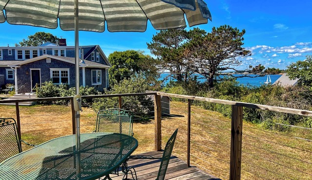 Enjoy breathtaking sunsets from this newly renovated studio on Bailey Island