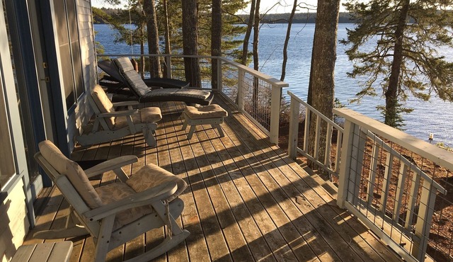 “Escape” to a Waterfront Artist’s Home on Secluded Evergreen Point, Taunton Bay
