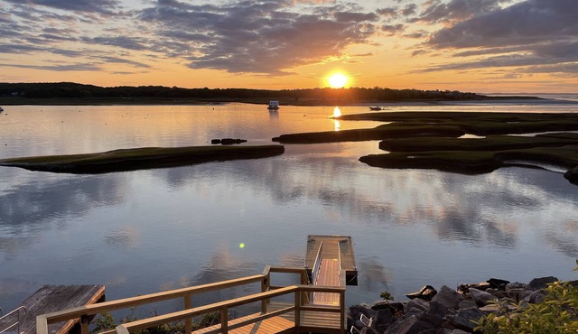 Evensong: Oceanview Retreat with Dock