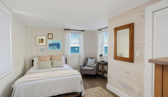 Fall Asleep to Waves in Downtown Rockport