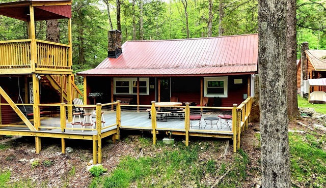 Family-Friendly Hidden Valley Cabin with Creek Views