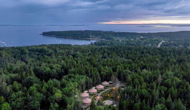 Family-Friendly Yurts with Onsite Games, Hiking & Wellness Amenities