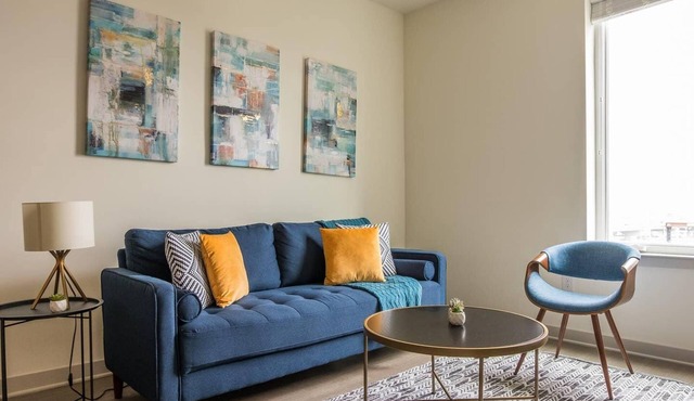 Frontdesk | Immaculate 1BR Near River + Ballpark