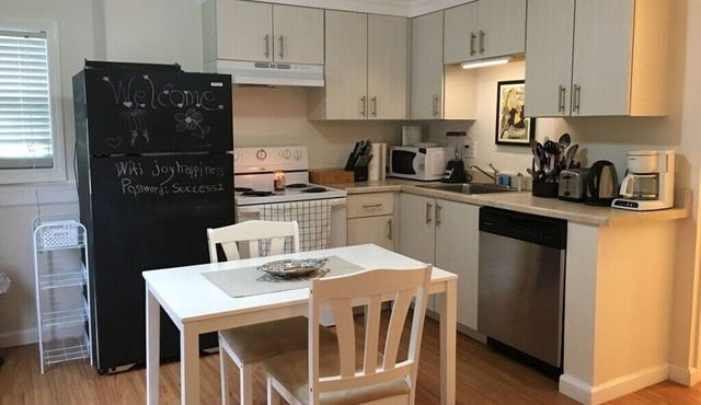 Fully furnished apartment with private entry. Everything included..
