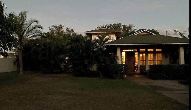 Gated 2-story beach house with big yard