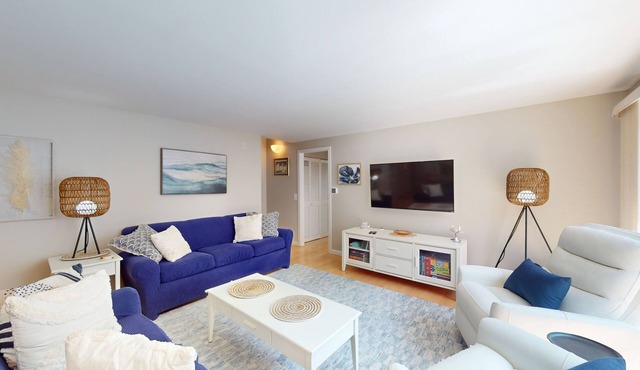 Golf course-front townhouse with private heated pool & poolside patio