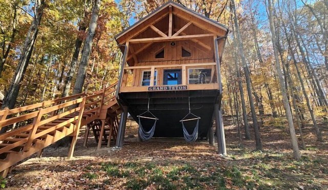 Gorgeous Cabin Great for Family Getaways by Tappan Lake in Ohio