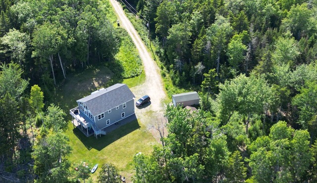 Grand Marsh Bay most private waterfront home. Protected habitat - Kayaks Incl