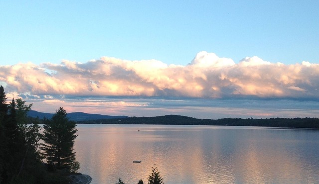 Greensboro Lake Front . Beautiful 4 Season Vacation home .