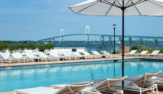 Historic Downtown Retreat | Resort with Scenic Water View | Outdoor Pool