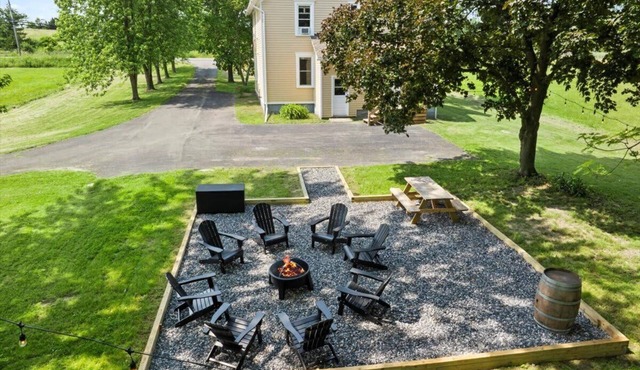 Hudson Restored Farmhouse with Fire Pit