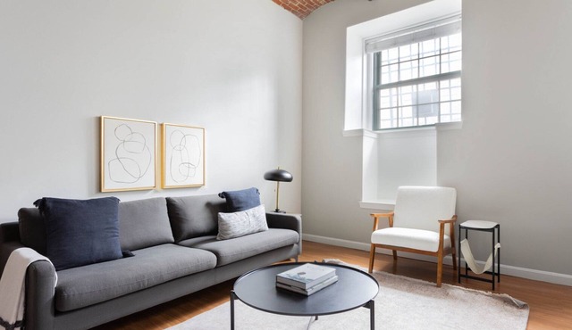 Impeccable Dorchester Lower Mills 2BR w/Gym & W/D, by Blueground