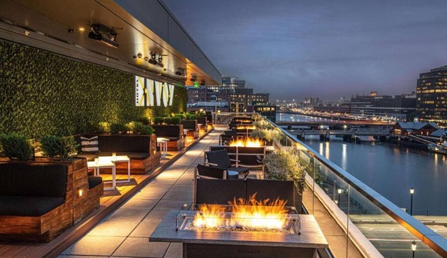 In The Heart of Boston’s Seaport + Rooftop Bar