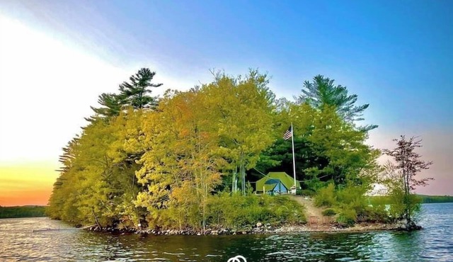 Island Tent Overlook in Maine