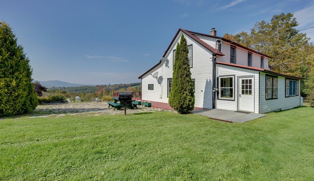 'John's Farmhouse in Mount Snow' on 120 Acres!