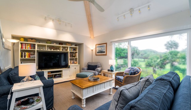 Lagoon/Golf Views! Walk to Beach/Pools/Golf/Dining! Lake House only- no club access. NO pets