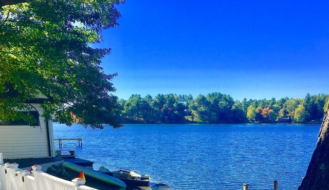 Lake Front Cottage/ Lake Archer In Wrentham , Perfect Location- right on water