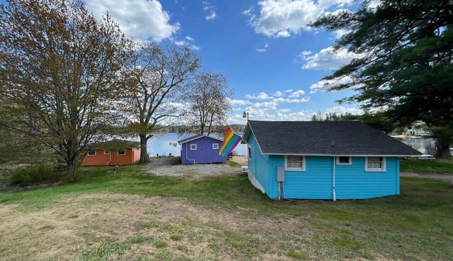 Lakefront Blue Cottage