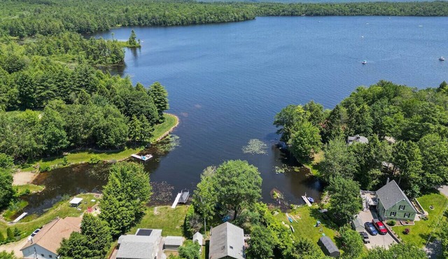 Lakefront Home w/Private Beach & Stunning Views