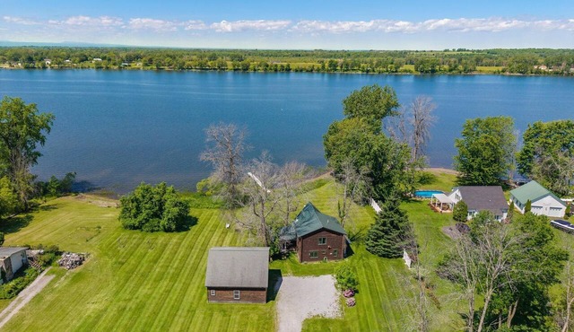 Lakefront Island Escape with Private Beach