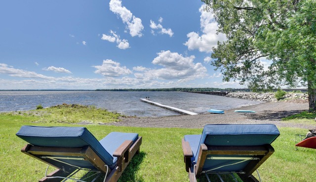 Lakefront Retreat w/Shared Dock & Fire Pit!