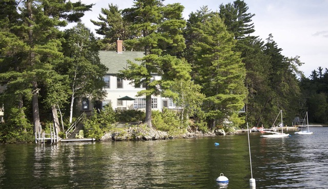 Lakes Region - Lakefront Home with private dock on Great East Lake - Smoke Free