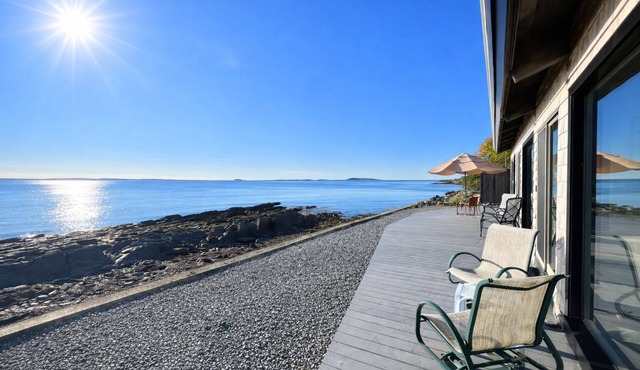 Large contemporary home with expansive open ocean views!