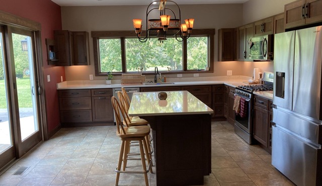 Large three-bedroom house on 11 acres; peace and privacy 3 miles from Granville.