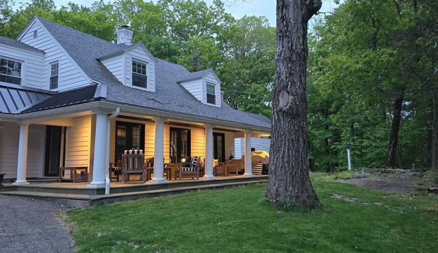 Litchfield Hills 3BR New Milford Retreat with Ravine Views & Covered Porch