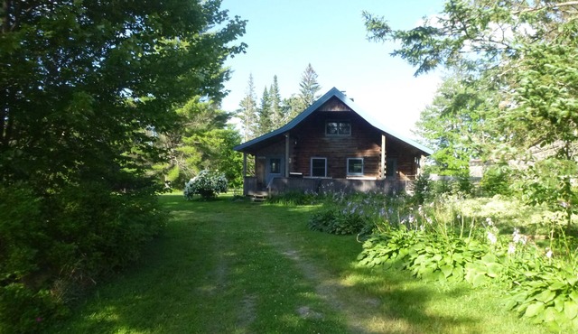 Log Home Mountain Hideaway with Mountain biking and Dog sledding Trails