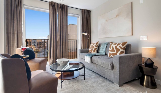 Luxury 2BR Apt + Work-From-Home Space