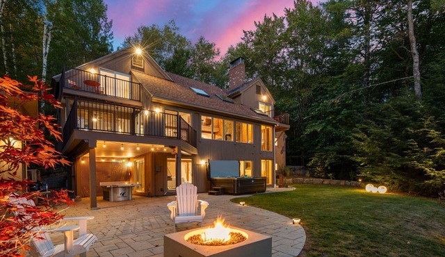 Luxury retreat in Eastman community near mount Sunapee, Dartmouth College.