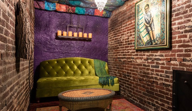 Madhatter Lounge in the cemetery Schoolhouse