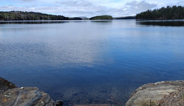 Maine lake house with gorgeous views, swim, kayak and fish off private dock.