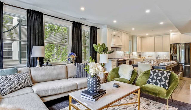 Mid-Century Glam Retreat, Near T