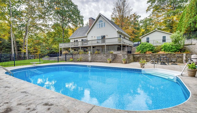 Milton Hidden Gem w/Pool, Hot Tub & Fireplace!