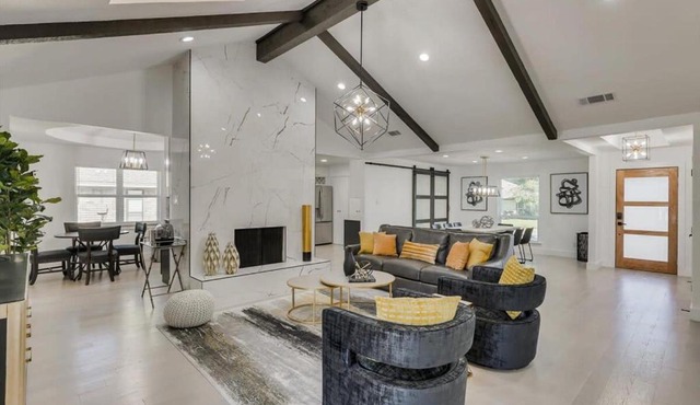 Modern and Spacious Dallas Getaway with Private Pool