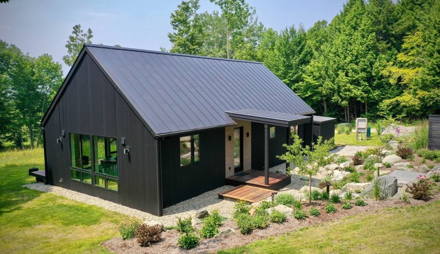 Modern Design Retreat: Sauna + Views Near Stowe
